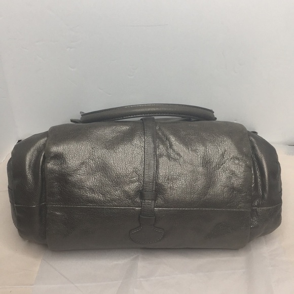 Cole Haan Zoe Satchel in metallic silver - Picture 5 of 10